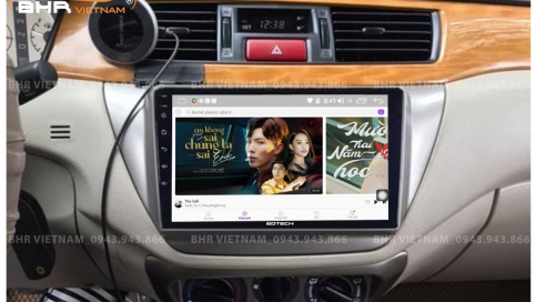 Màn hình DVD Android xe Mitsubishi Lancer 2003 - 2007 | Gotech GT6 New